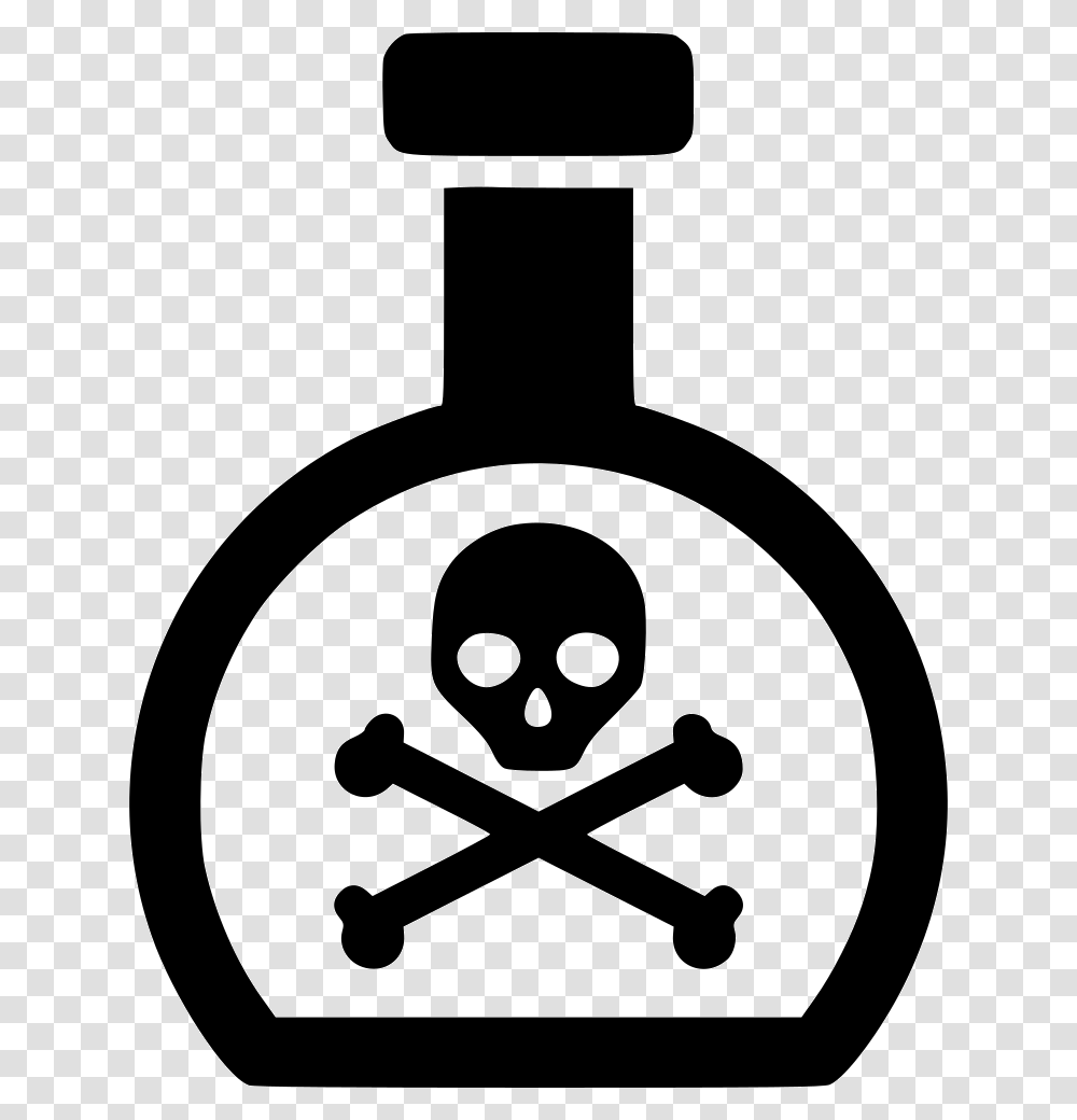 Poison Icon Free Download, Stencil, Logo, Trademark Transparent Png