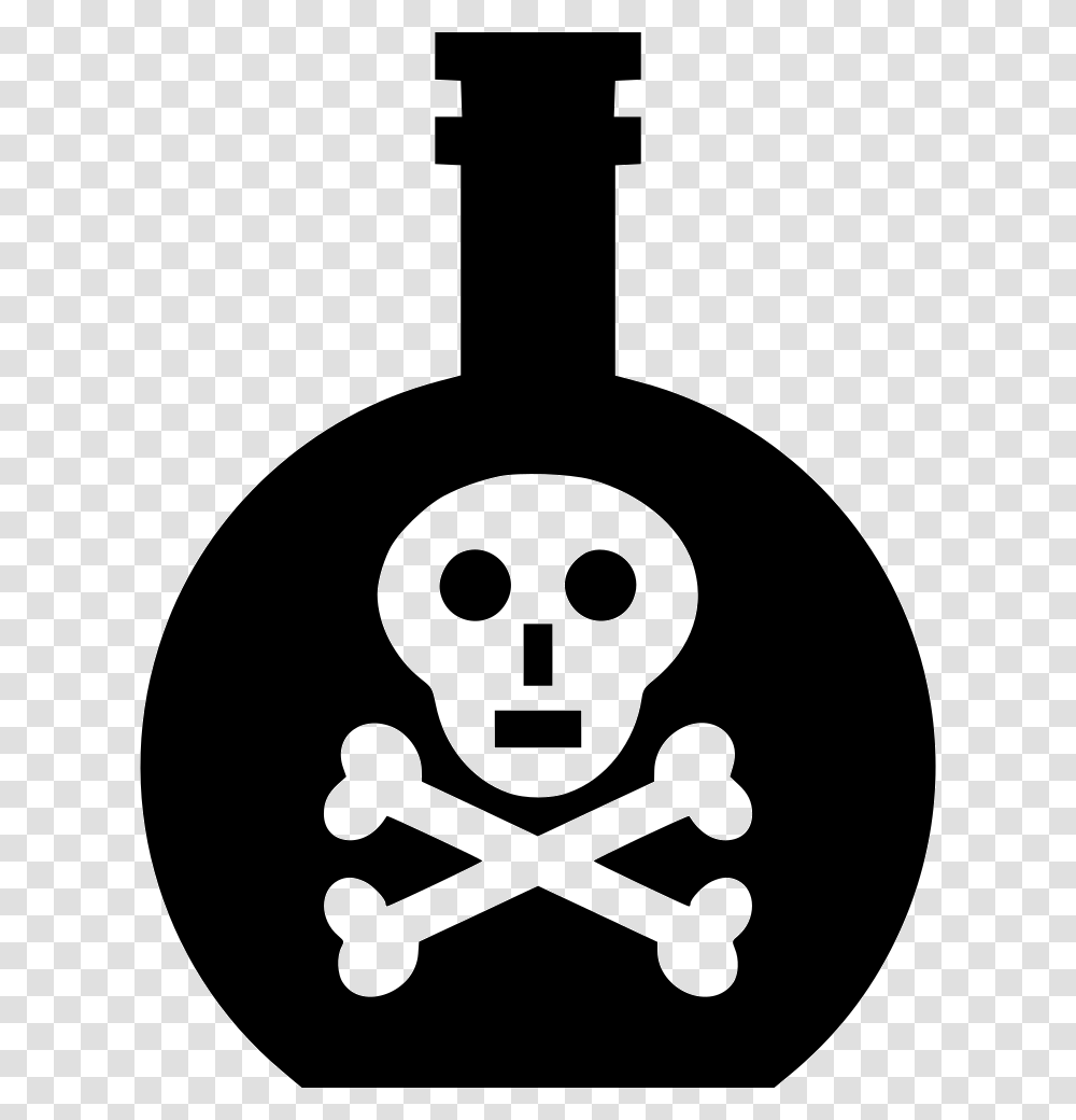Poison Icon Free Download, Stencil, Logo, Trademark Transparent Png