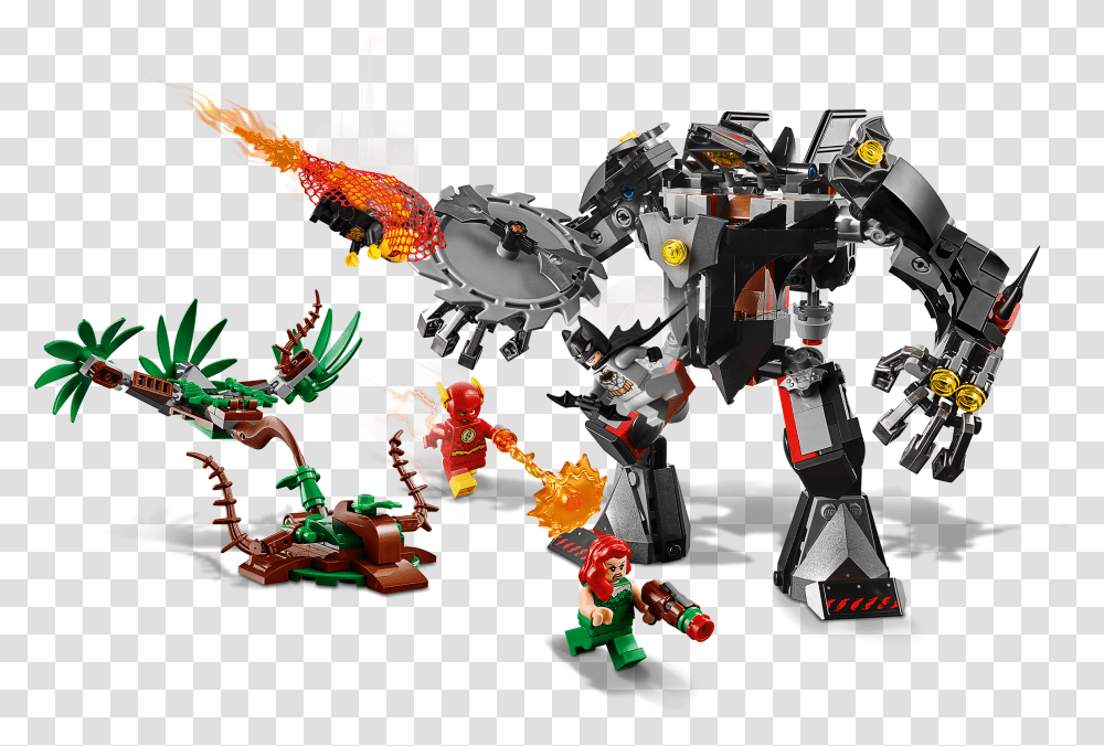 Poison Ivy Lego Mech, Toy, Robot Transparent Png