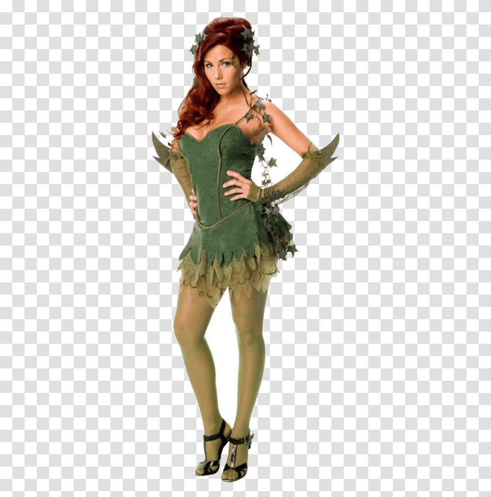 Poison Ivy Poison Ivy Dc, Costume, Person, Human Transparent Png