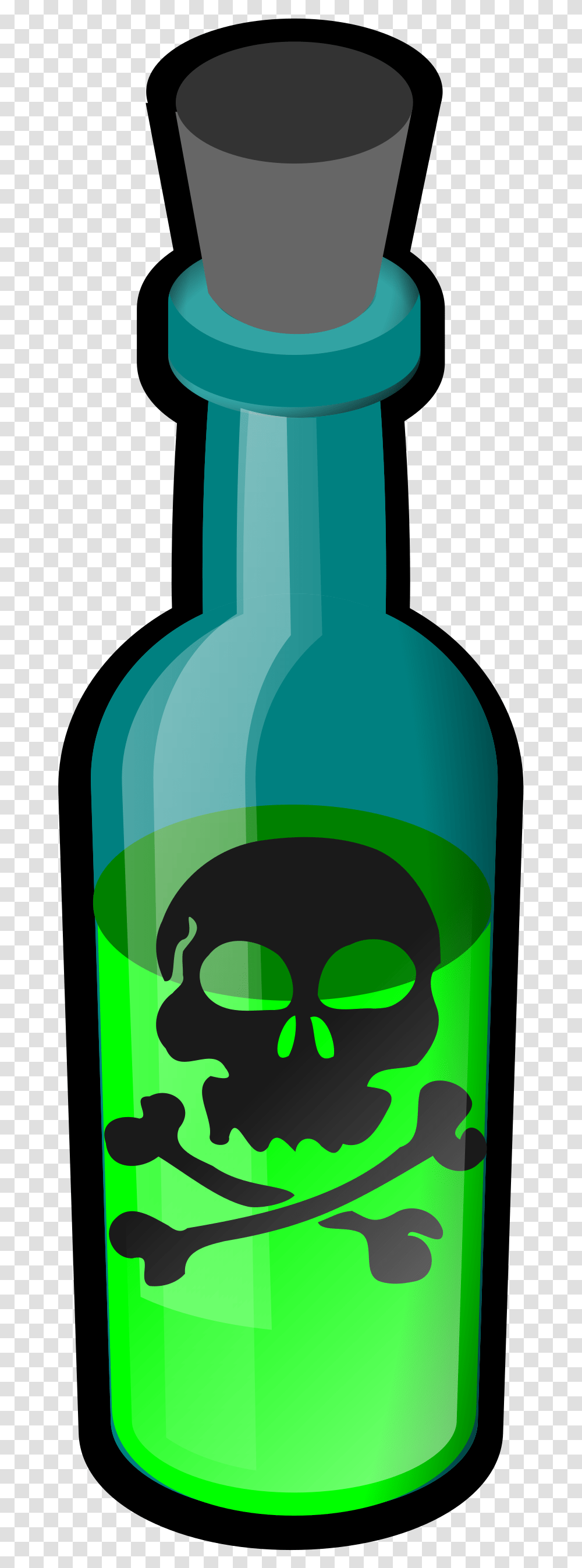 Poison Poison Clipart, Bottle, Pop Bottle, Beverage, Drink Transparent Png