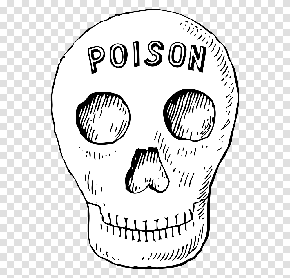 Poison Skull Svg Clip Arts Poison Skull Clipart, Hand, Stencil Transparent Png