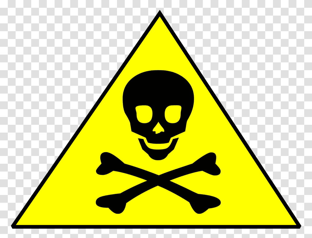 Poison Toxic Clipart, Sign, Triangle Transparent Png