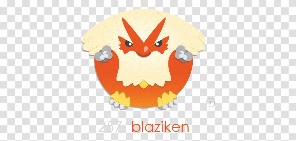 Pok Dots - Blaziken The Firey Chicken Pokemon D 