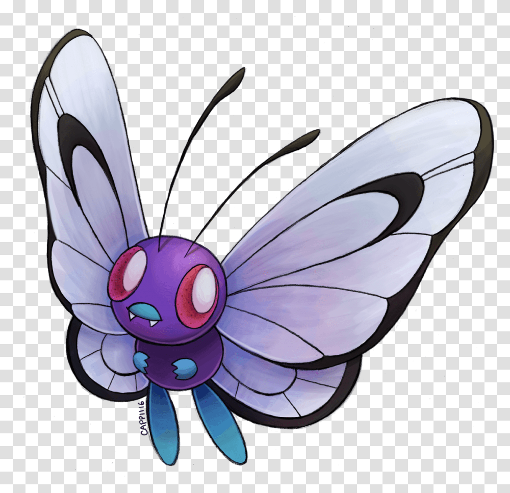 Pokcember Day Butterfree Background, Insect, Invertebrate, Animal, Wasp Transparent Png