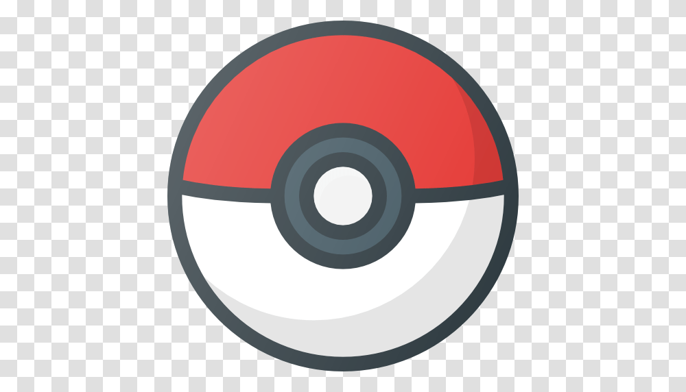 Pokeball, Disk, Dvd Transparent Png