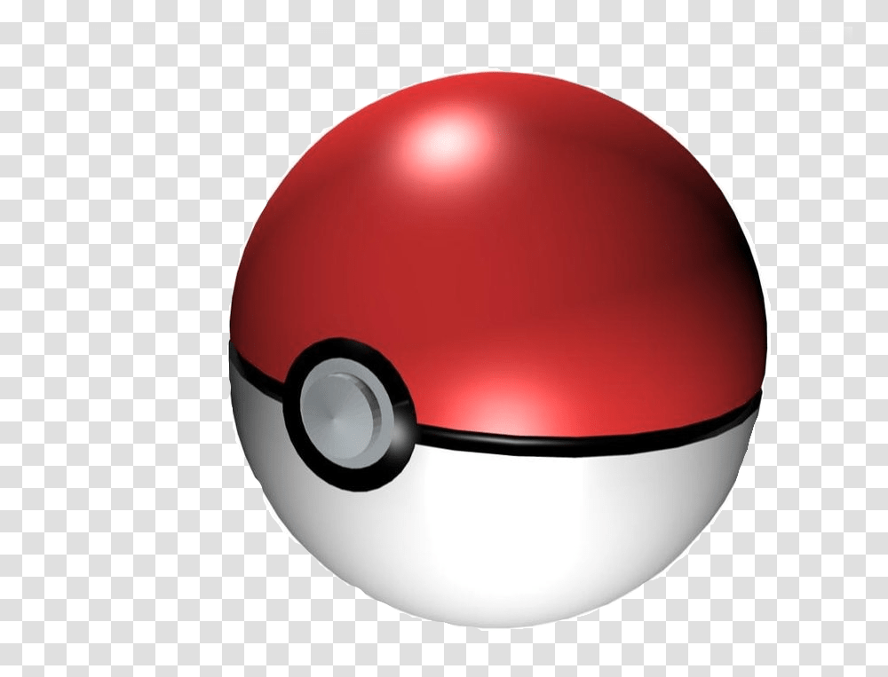 Pokeball Image Pokemon Ball Background, Sphere, Helmet, Clothing, Apparel Transparent Png
