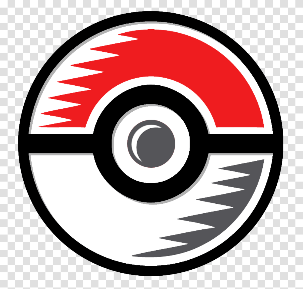 Pokeball Logo Pokeball, Symbol, Trademark, Disk, Dvd Transparent Png