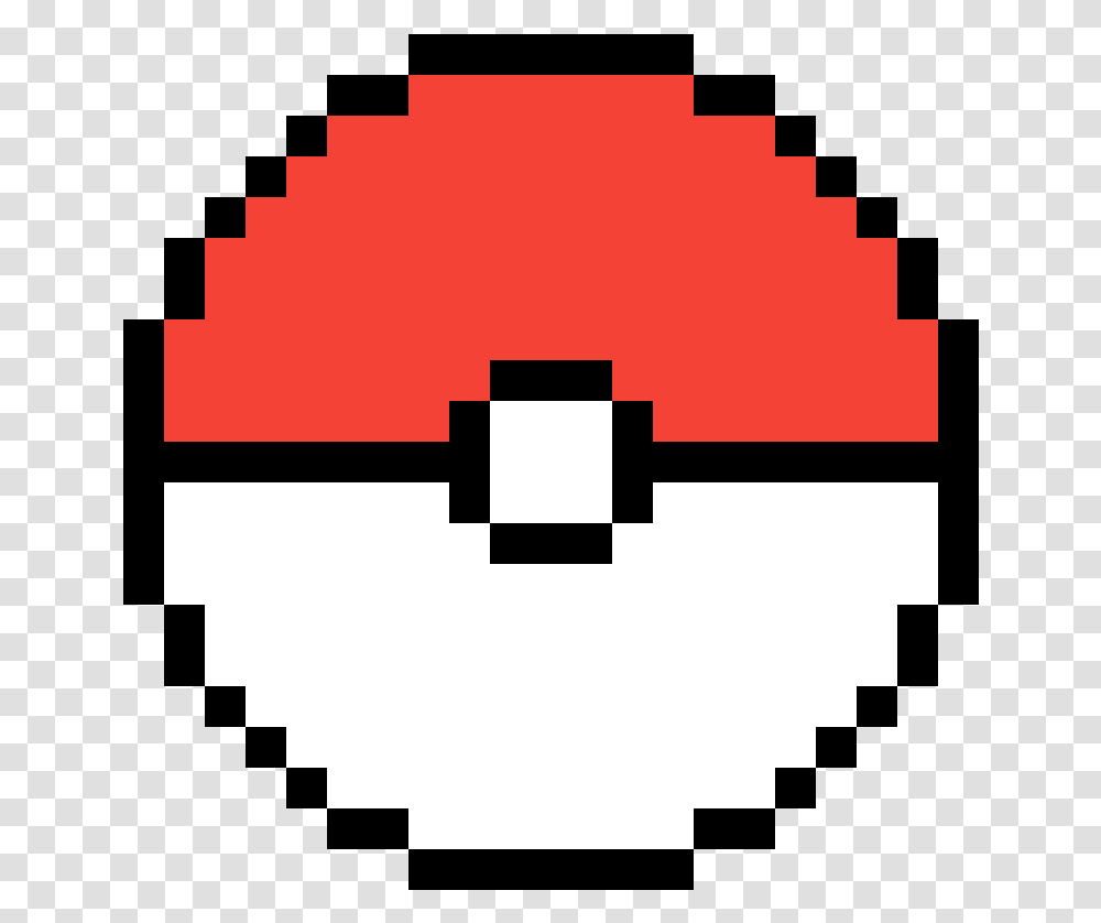 Pokeball Pixel Art, Pac Man, Logo, Trademark Transparent Png