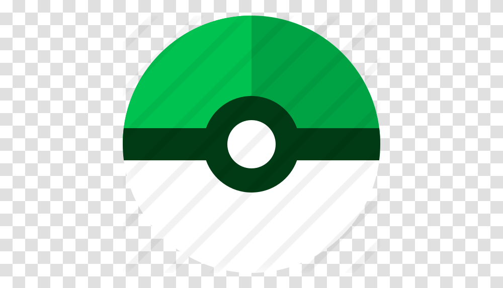 Pokeball Pokemon Ball Green, Disk, Dvd Transparent Png