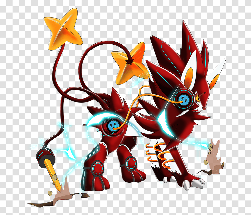 Pokemon 10404 Shiny Megaluxrayearth Megas Picture For Mega Shiny Luxray, Graphics, Pattern, Floral Design, Modern Art Transparent Png