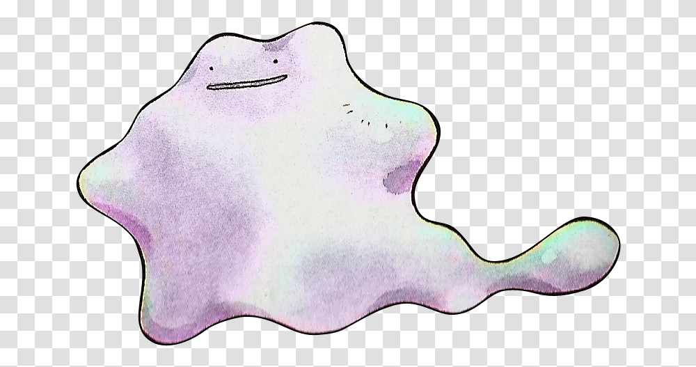 Pokemon 1st Gen Artwork Ditto, Person, Human, Animal, Sea Life Transparent Png