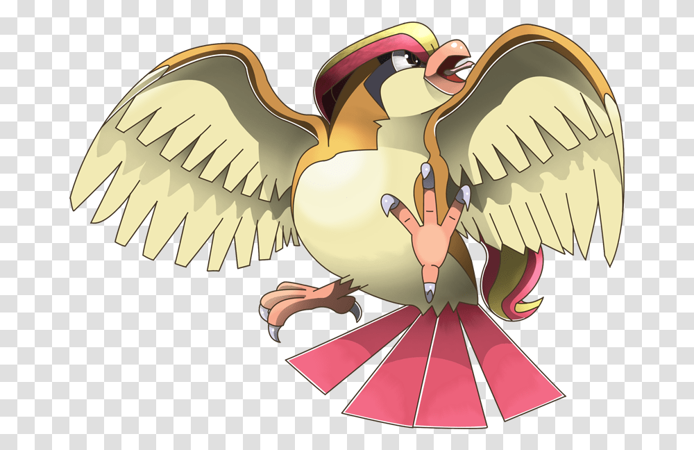 Pokemon 2018 Shiny Pidgeot Pokedex Illustration, Animal, Bird, Art, Pelican Transparent Png
