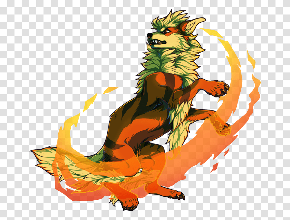 Pokemon 2059 Shiny Arcanine Pokedex Ahiny Arcanine, Dragon, Animal, Wildlife, Reptile Transparent Png