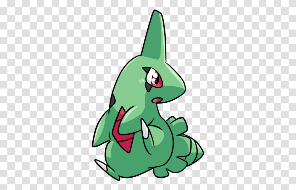 Pokemon 2246 Shiny Larvitar Pokedex Clip Art, Plant, Green, Animal, Amphibian Transparent Png