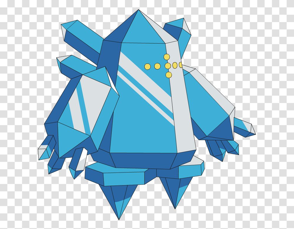 Pokemon 378 Regice Pokedex Evolution Moves Location Stats Pokemon Regice, Art, Paper, Origami, Graphics Transparent Png