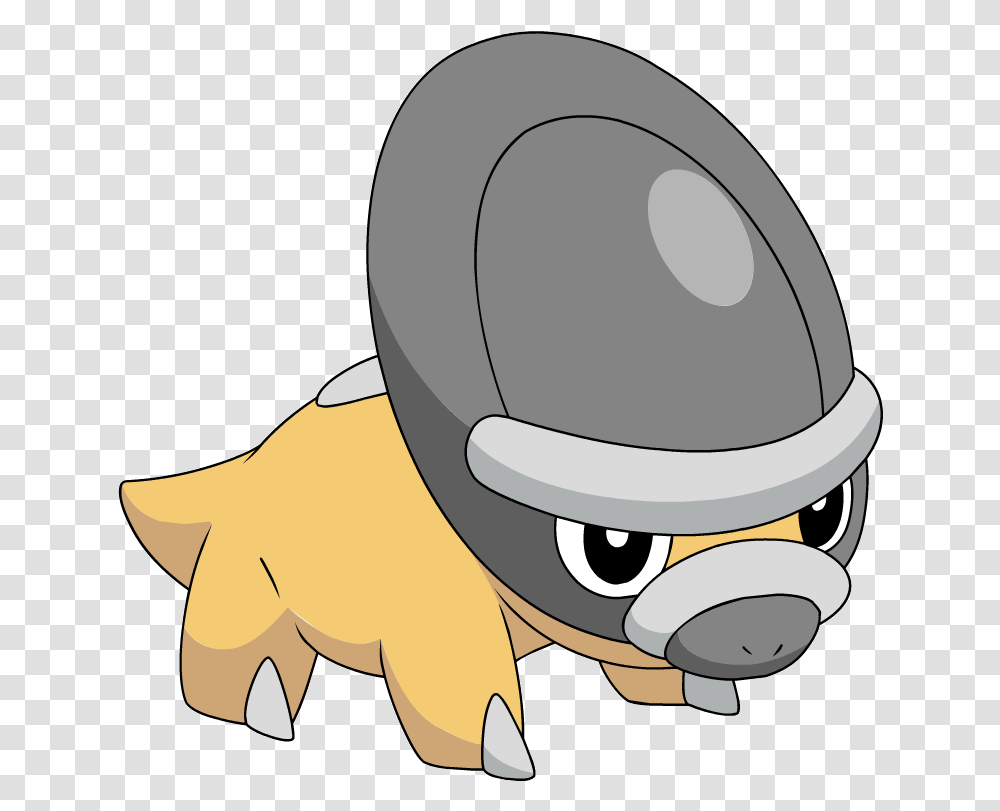 Pokemon 62 Shieldon Platinum Crediblewriterscom Shieldon Pokemon, Clothing, Apparel, Helmet, Hardhat Transparent Png