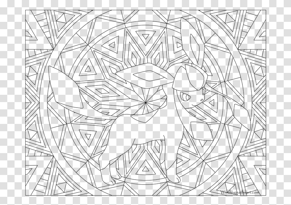 Pokemon Adult Coloring Pages, Gray, World Of Warcraft Transparent Png