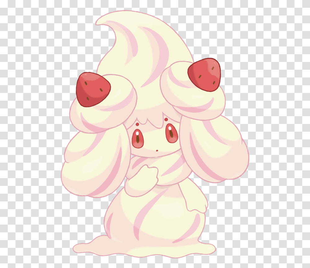 Pokemon Alcremie, Sweets, Food, Confectionery, Plant Transparent Png