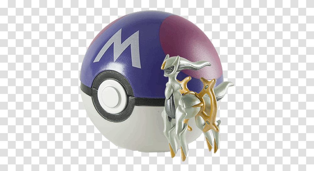 Pokemon Arceus & Master Ball Clip N Carry Mythical Poke Ball Set Arceus Pokeball, Clothing, Apparel, Helmet, Crash Helmet Transparent Png