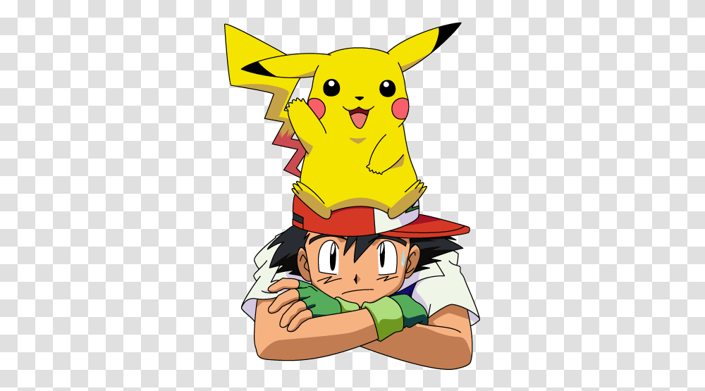 Pokemon Ash Background Pikachu Y Ash, Graphics, Art, Clothing, Apparel Transparent Png