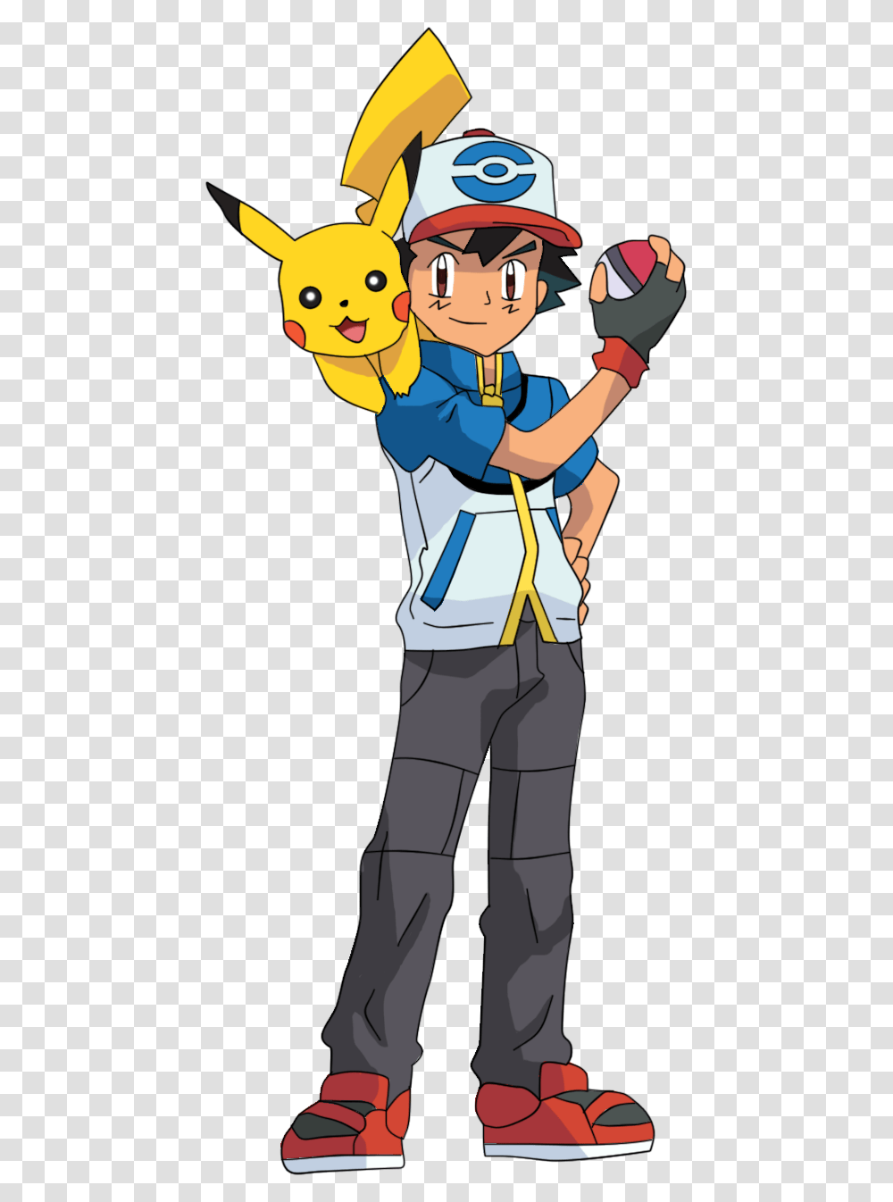 Pokemon Ash Clipart, Person, Costume, Manga, Comics Transparent Png