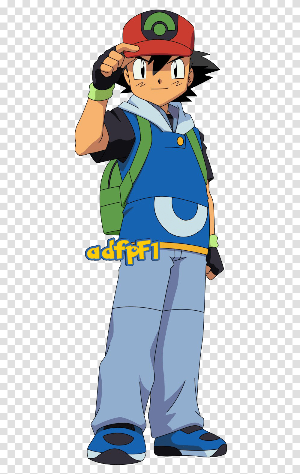 Pokemon Ash Ketchum Clipart Ash Ketchum, Clothing, Sleeve, Person, Helmet Transparent Png