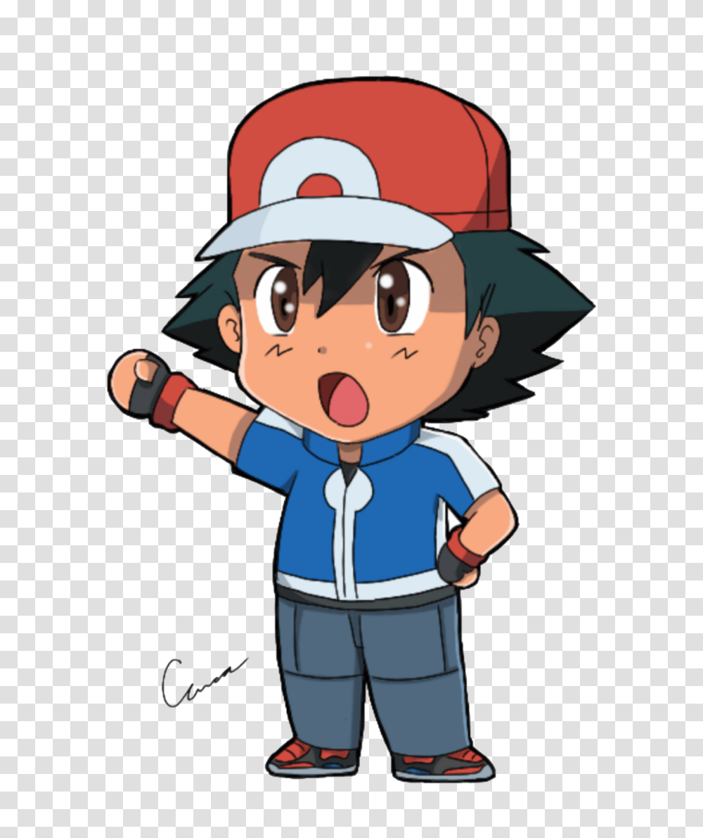 Pokemon Ash, Person, Human, Helmet Transparent Png