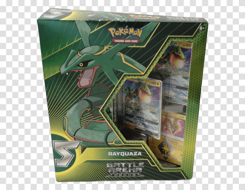 Pokemon Battle Arena Decks Rayquaza Collectible Card Game, Arcade Game Machine, Poster, Advertisement, Video Gaming Transparent Png