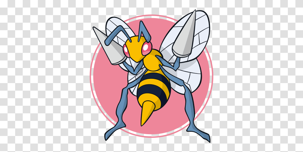 Pokemon Beedrill Dream World, Wasp, Insect, Invertebrate, Animal Transparent Png