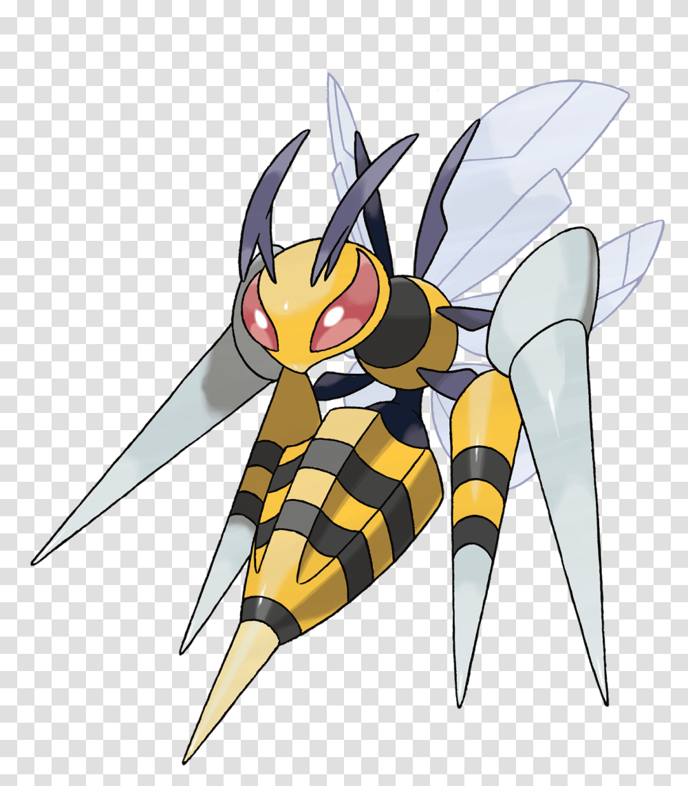 Pokemon Beedrill Mega Evolution, Wasp, Insect, Invertebrate, Animal Transparent Png