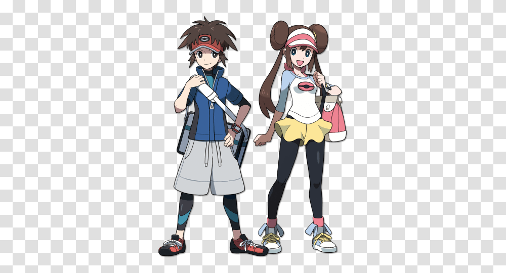 Pokemon Black 2 And White Wiki Guide Pokemon Black And White Main Characters, Person, Human, Comics, Book Transparent Png