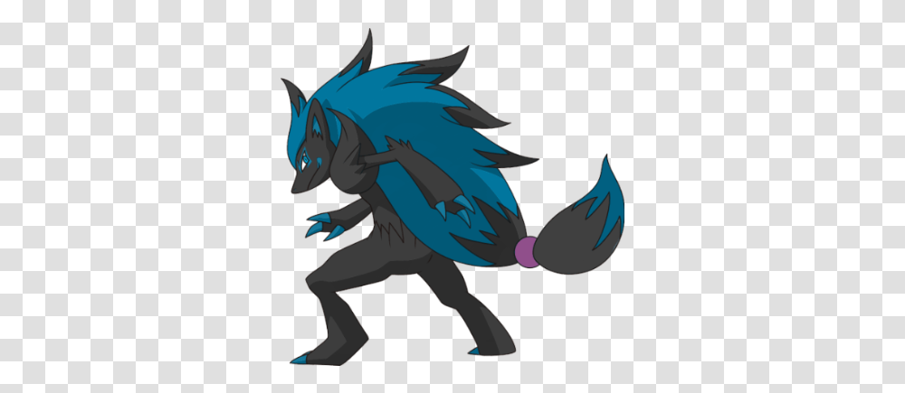 Pokemon Black And White Zoroark, Animal, Horse, Mammal, Dragon Transparent Png