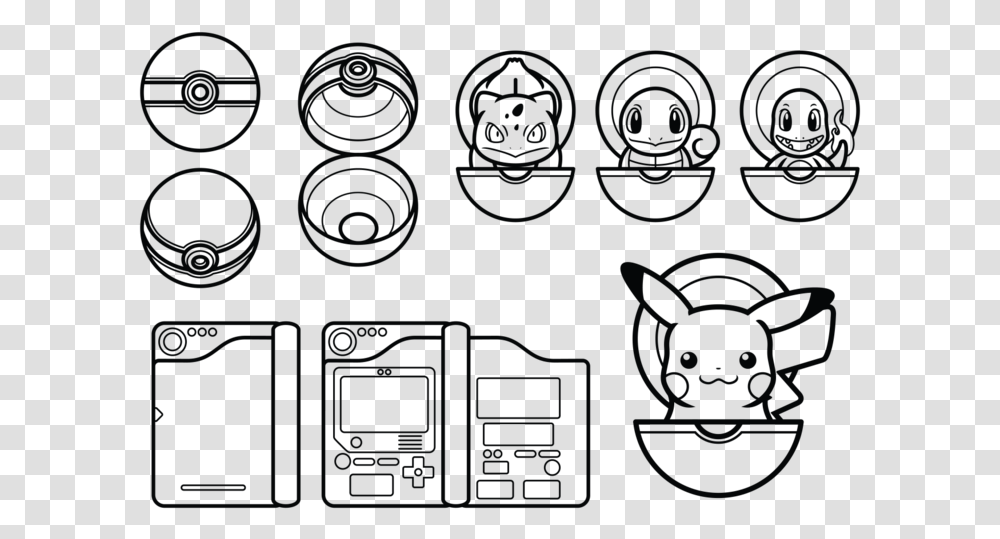 Pokemon Blanco Y Negro Vector Pokemon Black And White Vector, Cooktop, Indoors Transparent Png