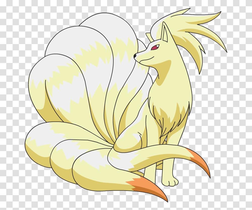 Pokemon Blog Post Number 010 Fire Type Pokemon Ninetails, Plant, Produce, Food, Flower Transparent Png