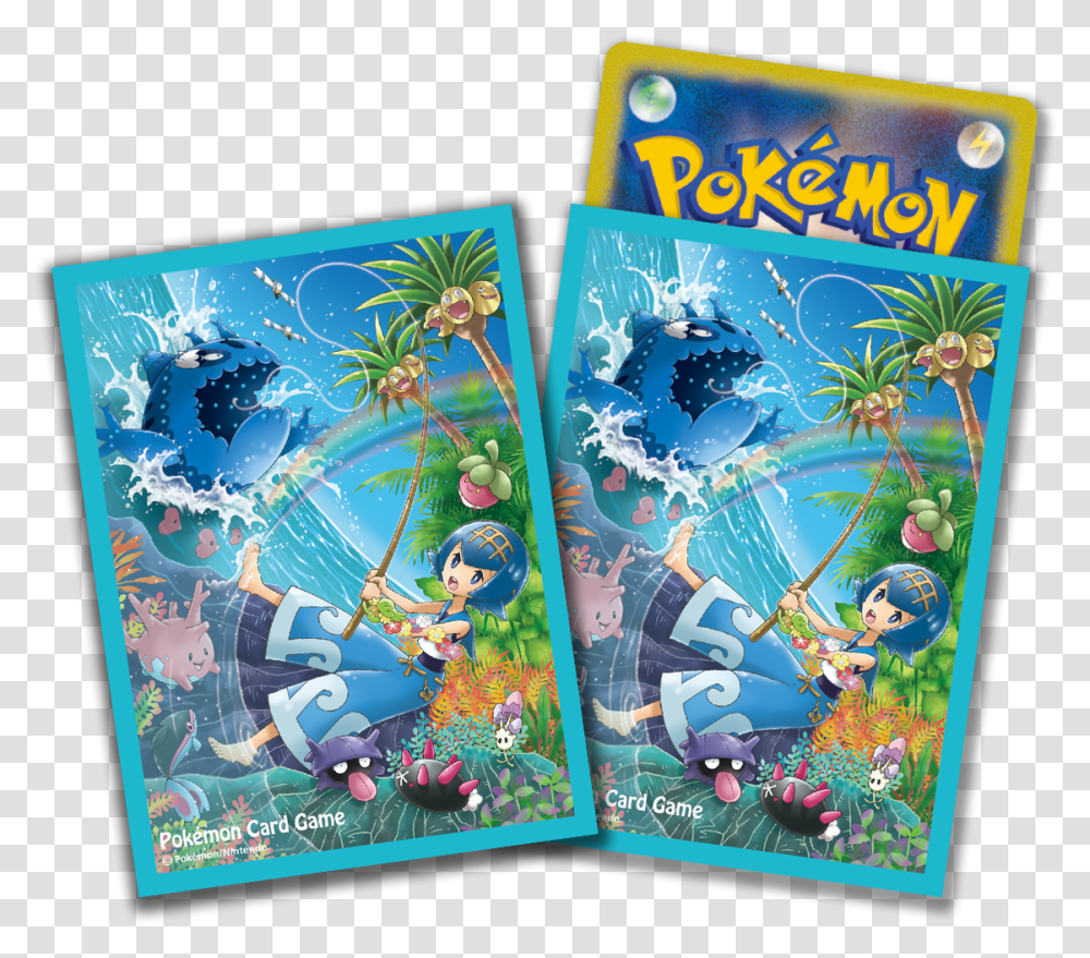 Pokemon Card Back Pokemon Center Sleeves Pikachu, Outdoors, Nature, Game, Jigsaw Puzzle Transparent Png