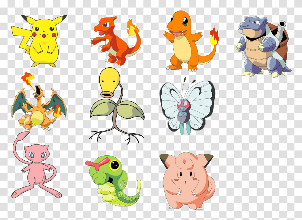 Pokemon Characters Image Pokemon Characters, Pattern, Face Transparent Png