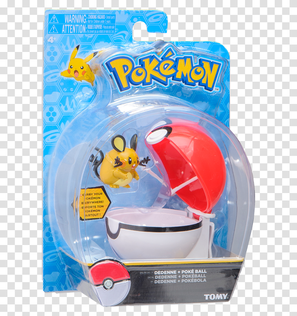Pokemon Clip Large Pokemon Figure Pack, Plastic, Toy, Bowl, Inflatable Transparent Png