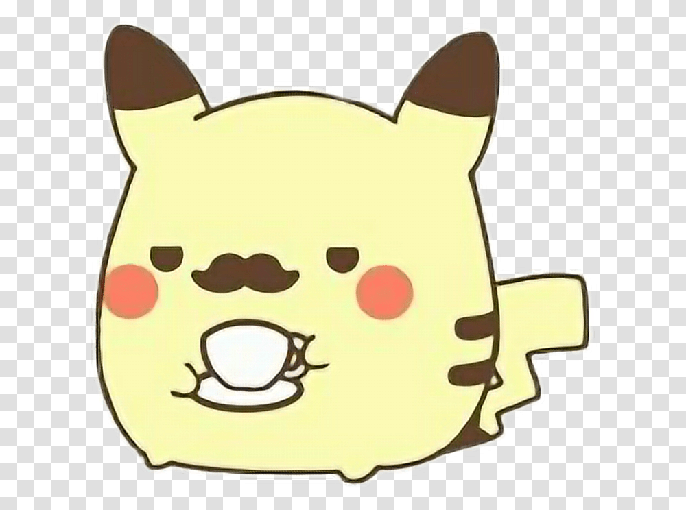 Pokemon Clipart Pikachu Moustache, Label, Animal, Mammal, Sticker Transparent Png