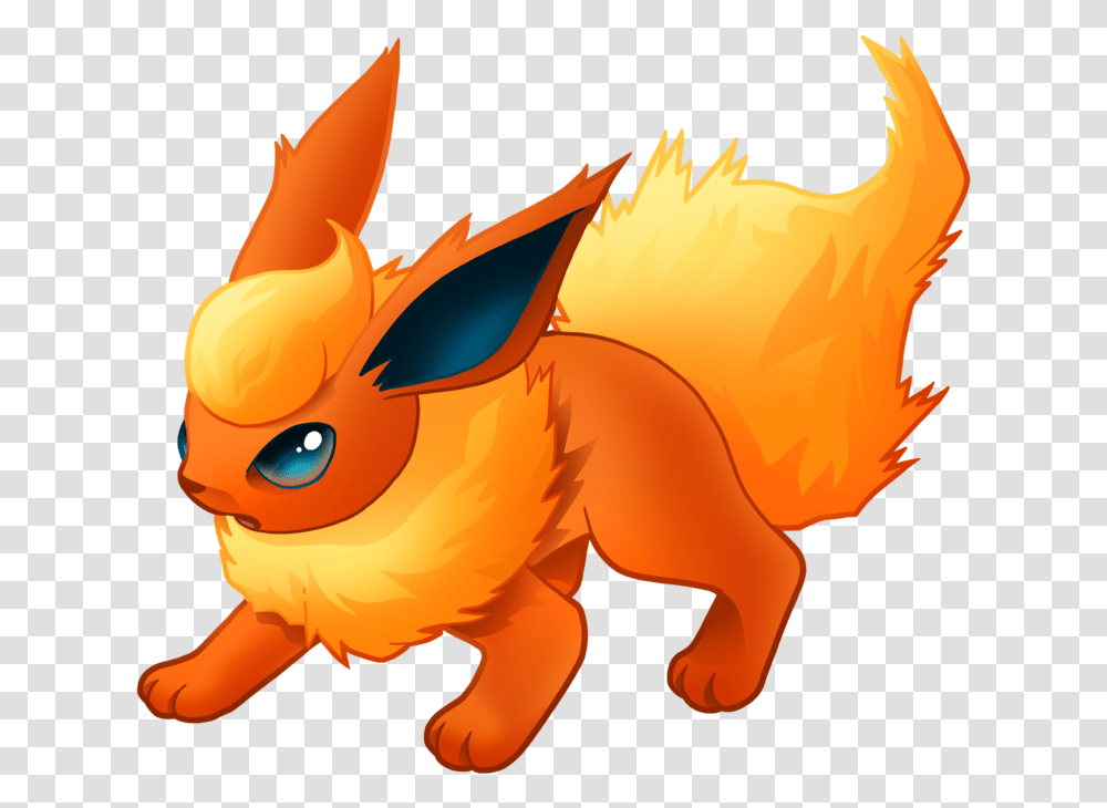 Pokemon Clipart Small Orange Fox Looking Pokemon, Rodent, Mammal, Animal, Horse Transparent Png