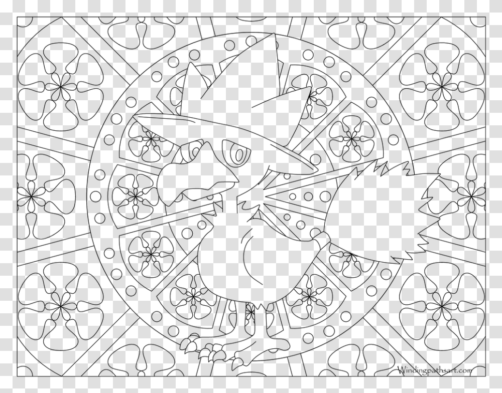 Pokemon Coloring Pages Adult, Gray, World Of Warcraft Transparent Png