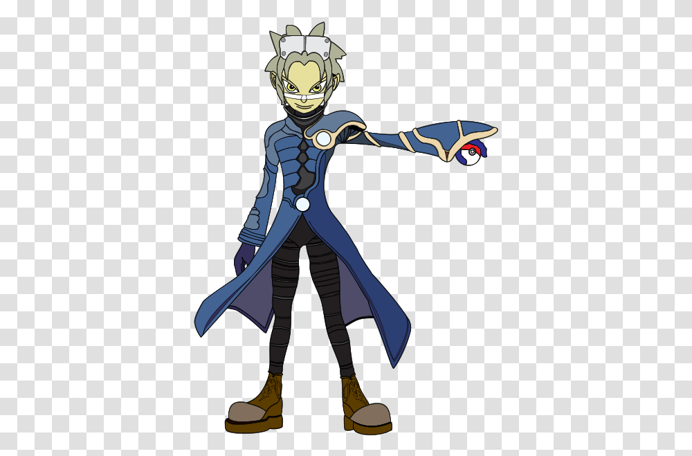 Pokemon Colosseum Logo Download Logo Icon Svg Fictional Character, Person, Clothing, Overcoat, Ninja Transparent Png