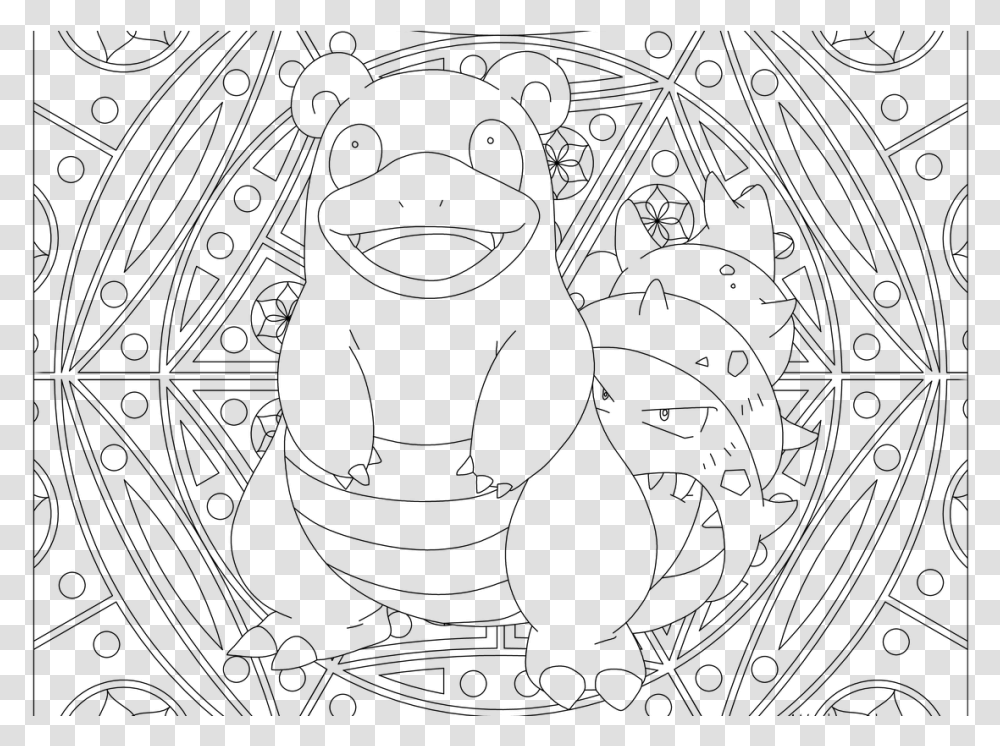 Pokemon Colouring Pages Adult Download, Gray, World Of Warcraft Transparent Png