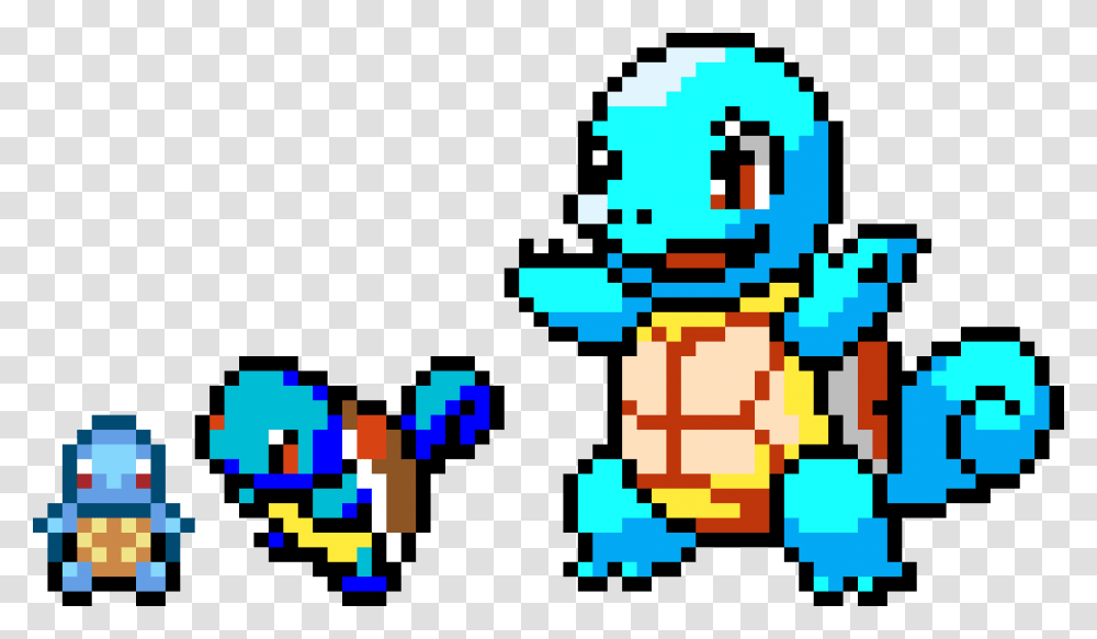 Pokemon Cross Stitch Patterns Squirtle, Pac Man, Super Mario Transparent Png
