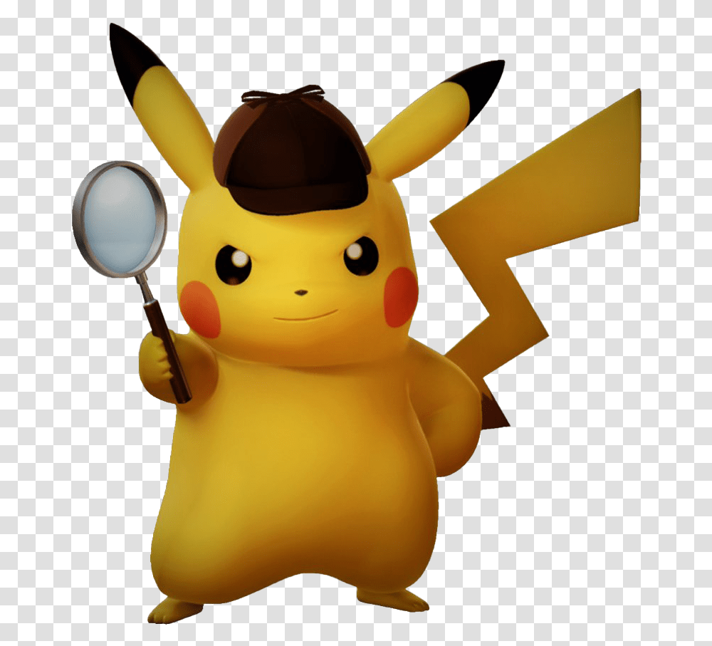 Pokemon Detective Pikachu Movie Detective Pikachu, Toy, Magnifying, Graphics, Art Transparent Png