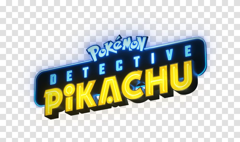 Pokemon Detective Pikachu Title, Interior Design, Indoors, Neon Transparent Png