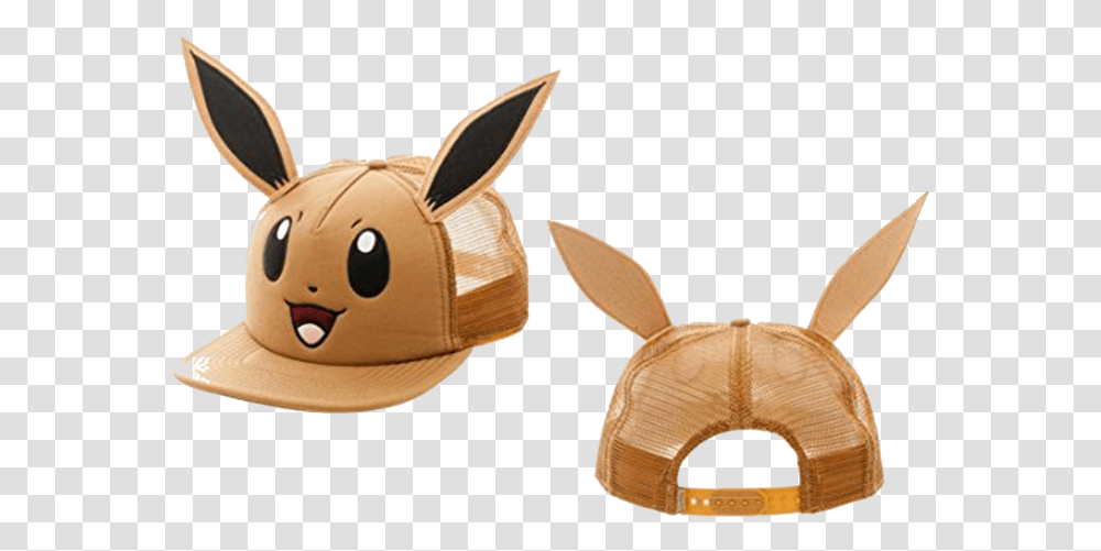 Pokemon Eevee Big Face Trucker Hat Pokemon Eevee Hat, Mammal, Animal, Cap Transparent Png