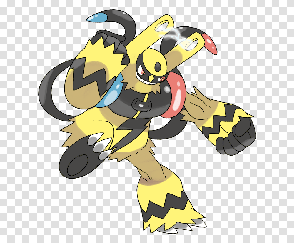 Pokemon Electivire Mega Evolution, Dragon, Wasp, Bee, Insect Transparent Png
