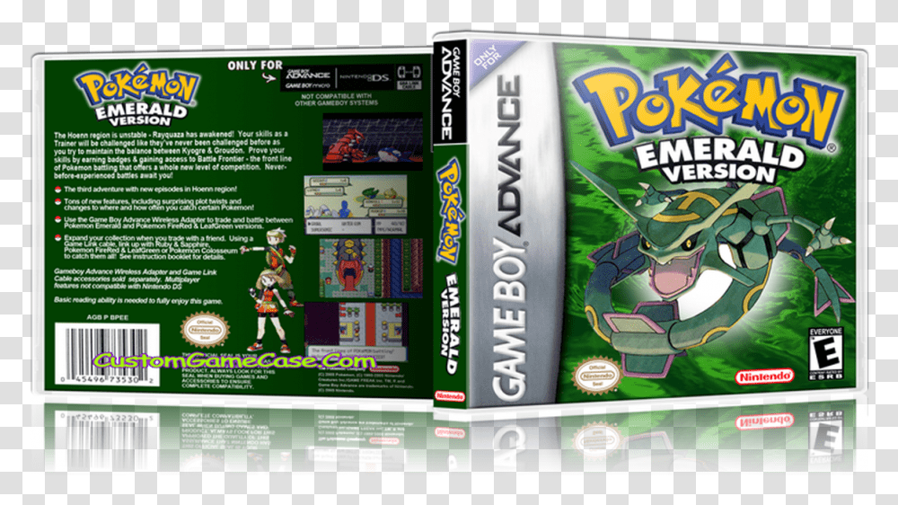 Pokemon Emerald Version Pokemon Emerald Gameboy Cover, Person, Human, Flyer, Poster Transparent Png