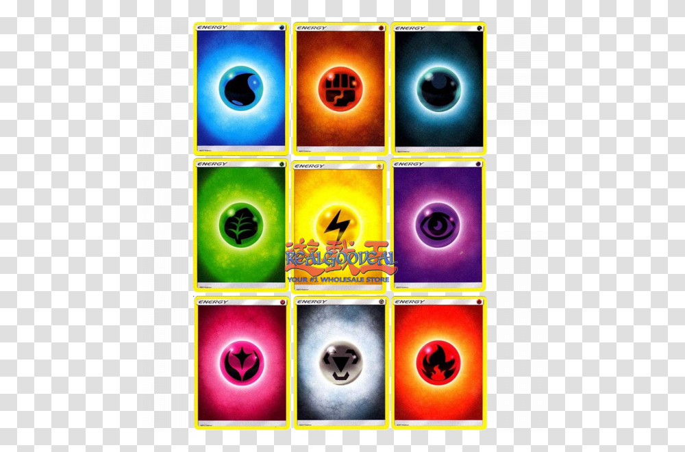 Pokemon Energy Cards, Collage, Poster, Advertisement, Traffic Light Transparent Png